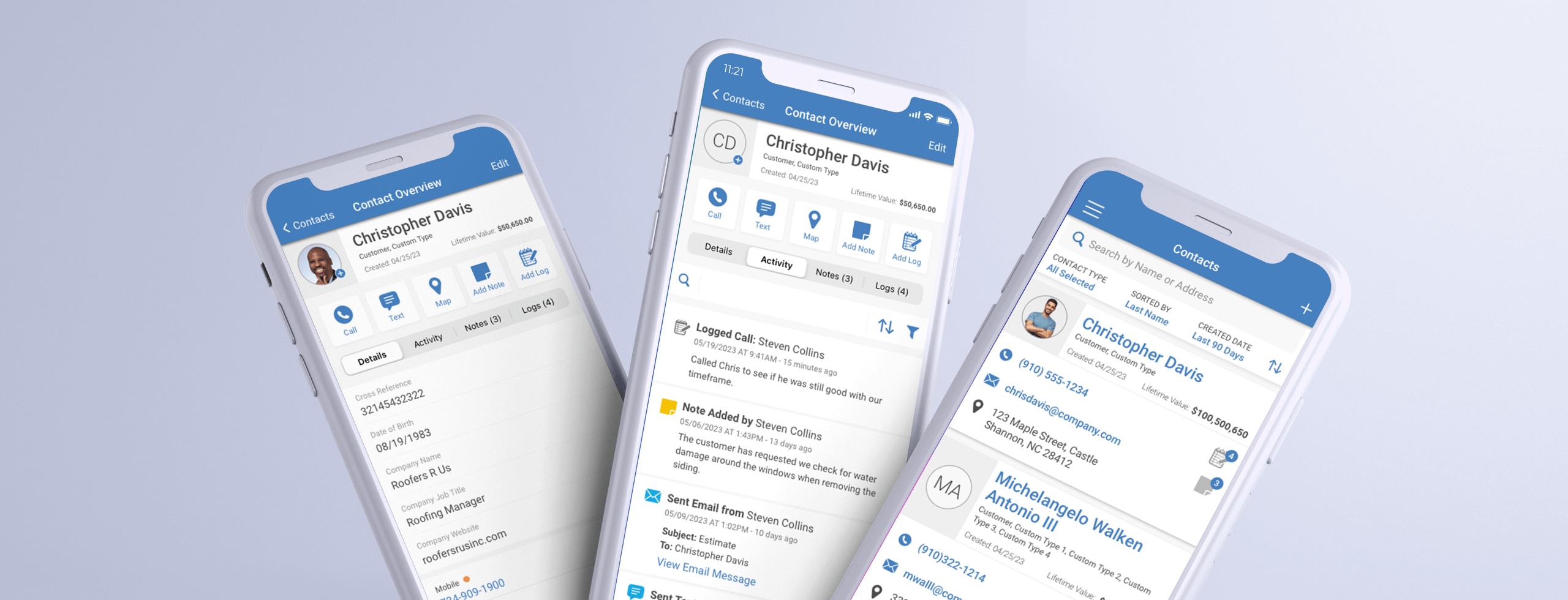 Contacts Project Redesign