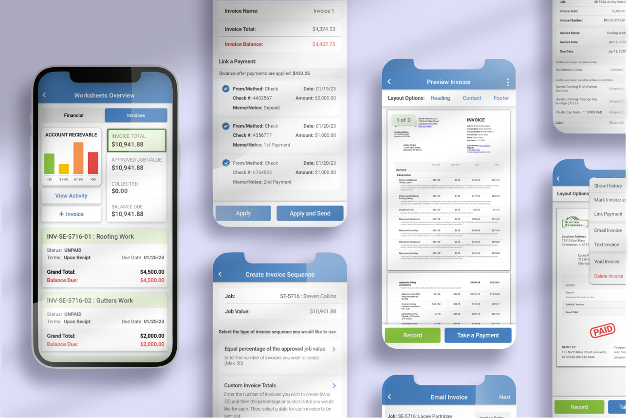 Invoice Worksheets Case Study