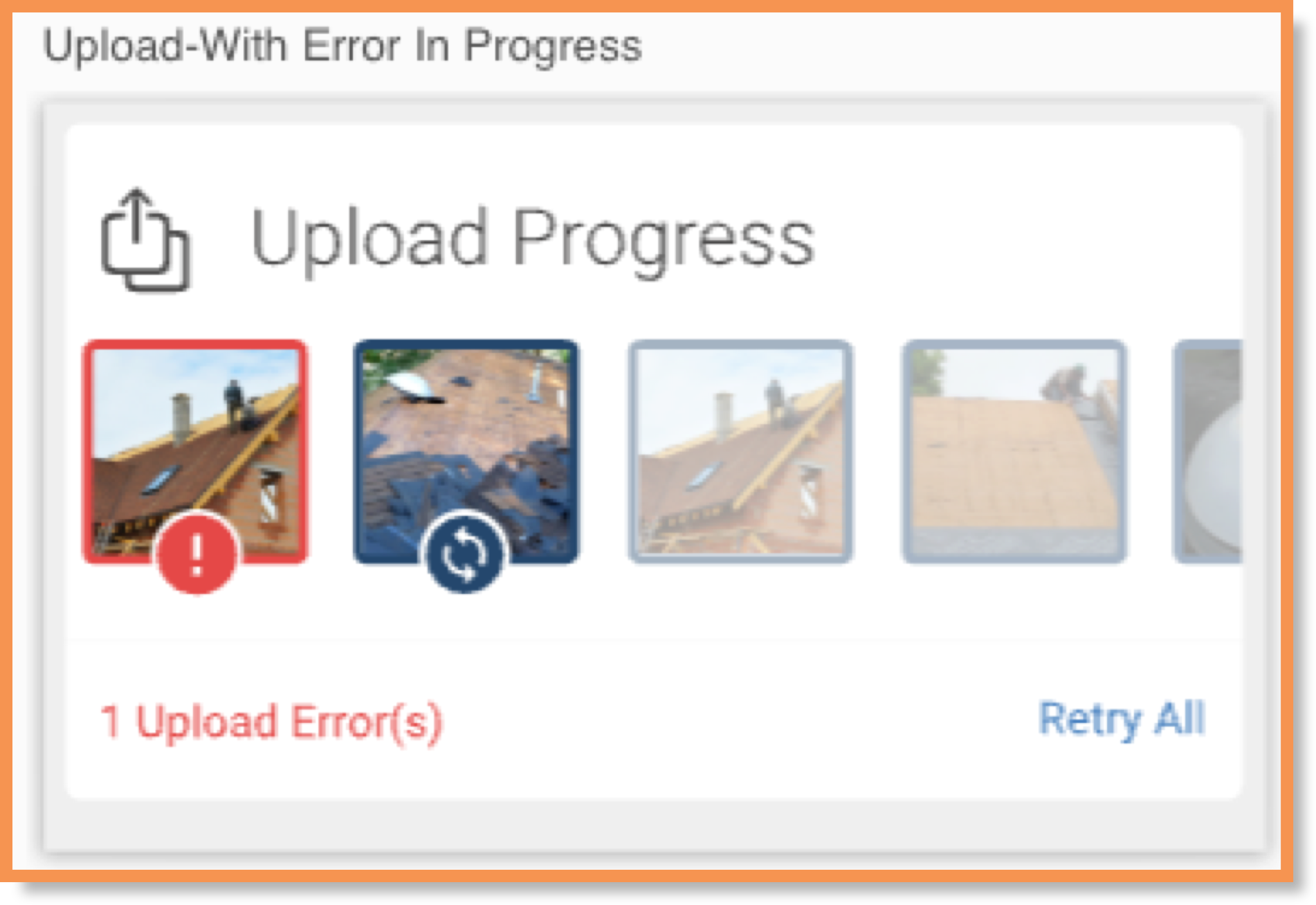 Upload Progress Widget